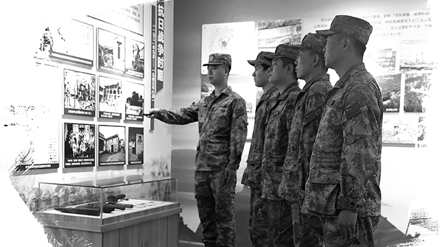 山西省晉城軍分區舉辦“抗戰(zhàn)精神代代傳”故事會側記